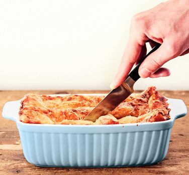 Набір форм для запікання MÄSER Kitchen Time, 2 шт., кераміка, 33 x 24 x 8 см / 25,5 x 16 x 7 см, блакитний