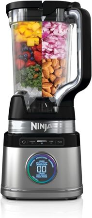 Ninja 2-in-1 Power Detect Pro Mixer with 1.5L Jug & 2 Single-Serve Cups - 1200W, Smoothie, Frozen Drink & Vegetable Chopping Mixer