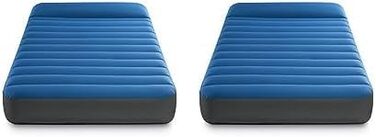 Надувний матрац Intex Twin Dura-Beam Premaire для кемпінгу з USB, 99x191 см, 2 шт.