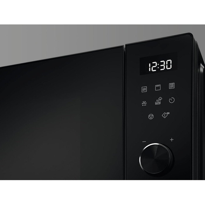 Мікрохвильова піч AEG MFB252DB з грилем, 25л, 900Вт, інвертор, чорна