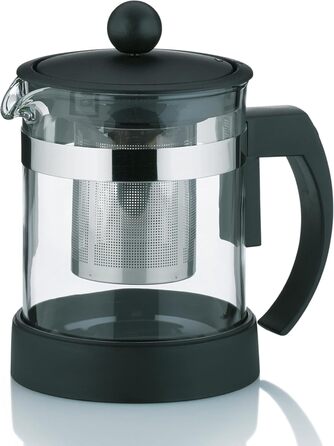 Kela 16922 Glass Teapot with Stainless Steel Infuser (0.7 L, Auron)