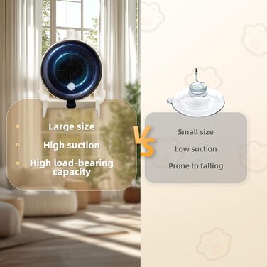 Крісло-гамак для кота ITSOGOO на вікно, кріпиться на присосках, 46x30 см, до 25 кг