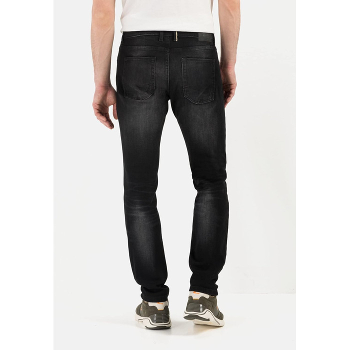 Джинси чоловічі camel active Slim Fit Raw Denim, чорний (Asphalt - 88), 40W 32L