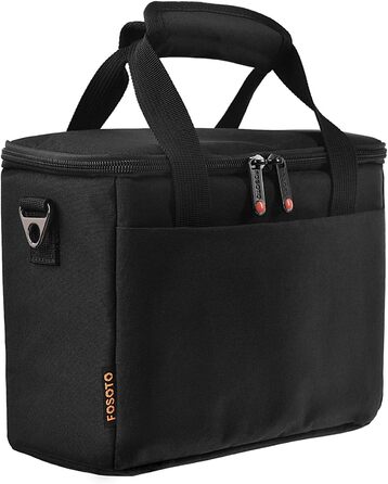 Чохол для DSLR камери FOSOTO: для Nikon, Canon, Sony. З дощем. Сумісний з D3400, D5600, D5500, D7500, EOS 4000D, 2000D, M50, A7R, A6400, A6100 (Чорний)