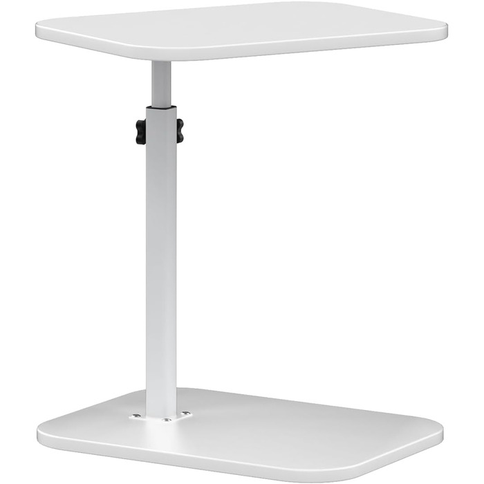 Зручний столик для ноутбука в ліжко - Lapdesk, складний, регульований, портативний, білий (40 x 30 x 80 см)