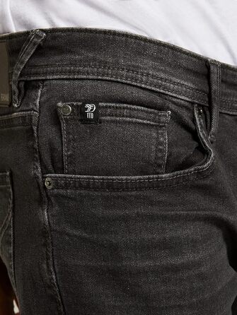 Джинси чоловічі TOM TAILOR Denim Culver Skinny 36W/32L, темно-сірий, використаний денім