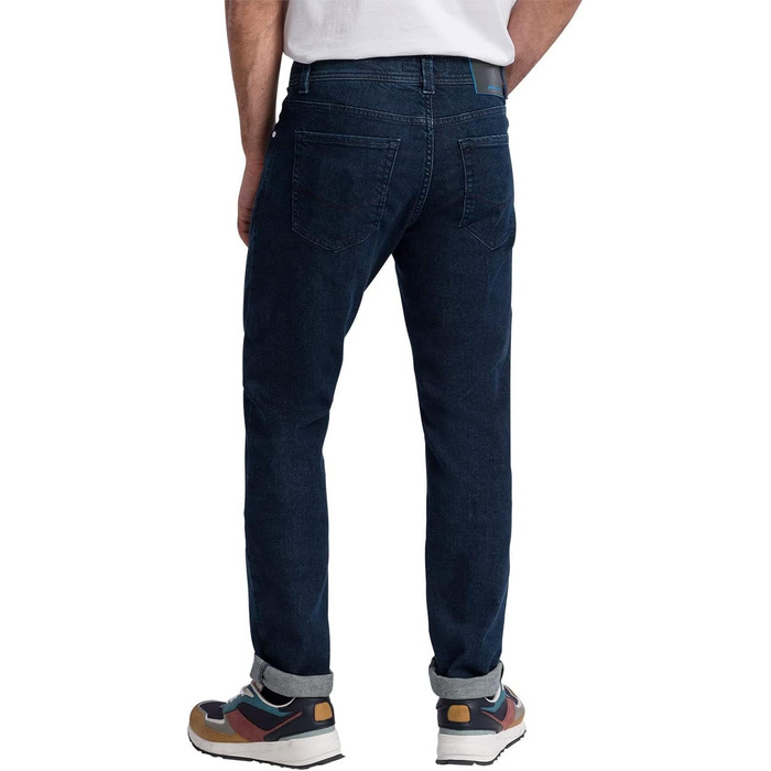 Джинси чоловічі Pierre Cardin Lyon, синій Stonewash, завужений крій 38W/30L