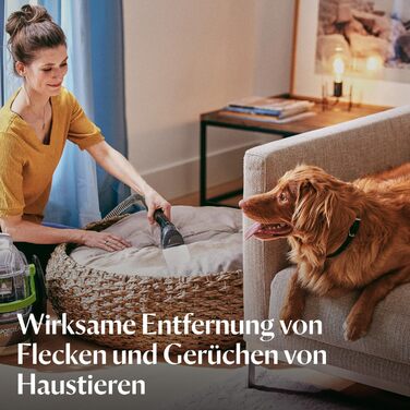 BISSELL SpotClean Pet Pro: портативний мийник для килимів та м'яких меблів, для власників домашніх тварин, 750W, 15585 SpotClean PetPro