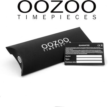 Жіночий аналоговий наручний годинник Oozoo Timepieces з шкіряним ремінцем, круглий циферблат, колір Леопард/Тауп