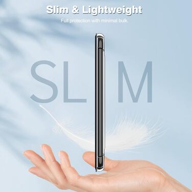 Чохол Fintie для Kindle 6 (11 покоління) 2024/2022, прозорий, TPU, з авто-активацією сну/пробудження, для Kindle Basic 2024, чорний