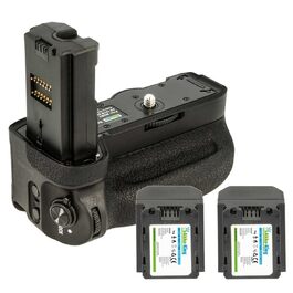 Насадка-ручка для Sony Alpha a9, a7 III, a7R III, a7RM3, 7M3 - замінник VG-C3EM (з 2 акумуляторами)