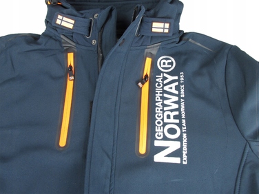 Спортивна куртка softshell Geographical Norway для трекінгу та туризму, р. L
