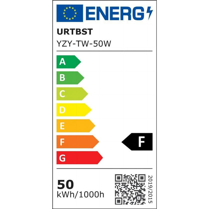 LED прожектор з датчиком руху для вулиці, 50Вт, 5000Лм, IP67, 7000K холодне біле світло, надяскравий, для саду, гаража, подвір'я (2 шт)