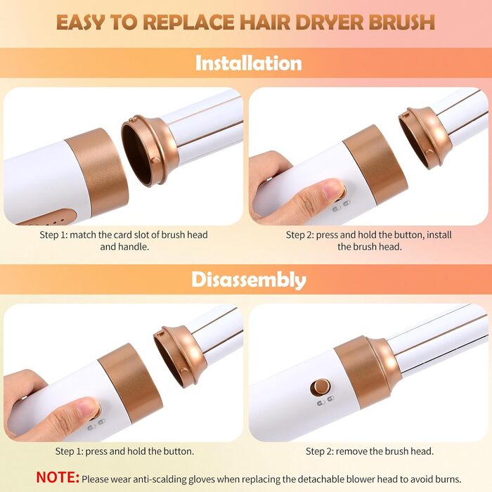 Air Styler 7 в 1: Фен, плойка, щітка для волосся, дифузор – 7 функцій для всіх типів волосся