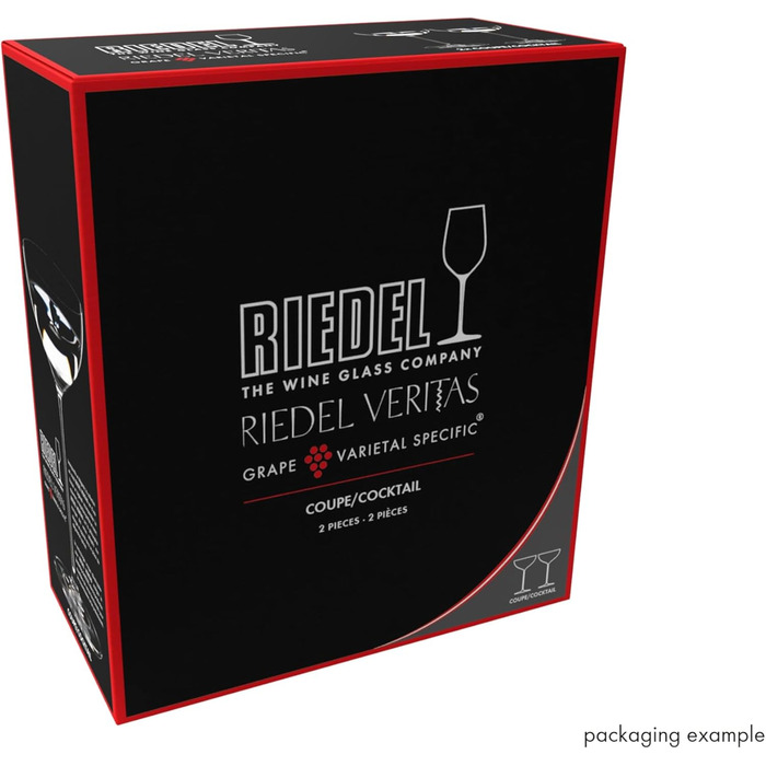 Бокали для Мартіні Riedel Veritas Coupe/Moscato 240 мл (2 шт)