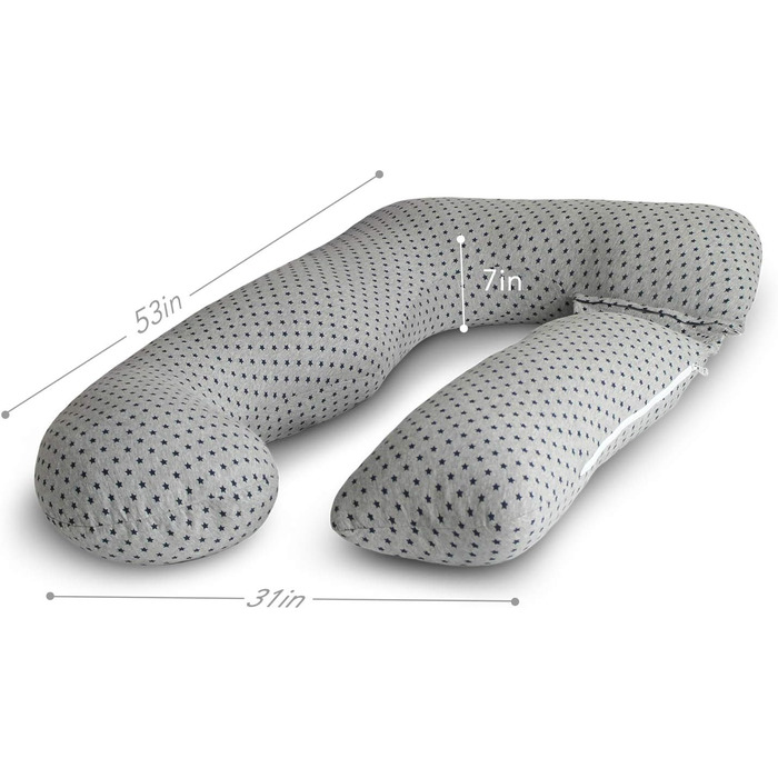 Подушка для вагітних PharMeDoc - комфортна підтримка під час сну