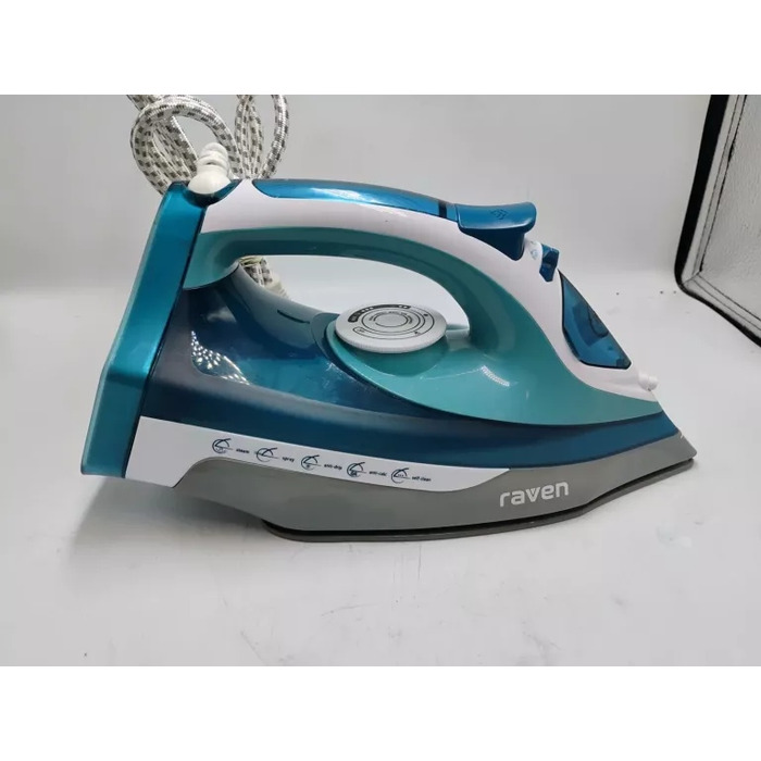 Парова праска Raven EZ004X Steam Iron, 120 г/хв, з функцією самоочищення