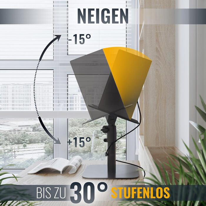 Підставка для колонок RICOO: 2 шт., регульована висота, для ПК, ТВ, студійного обладнання, універсальна, LH069-T