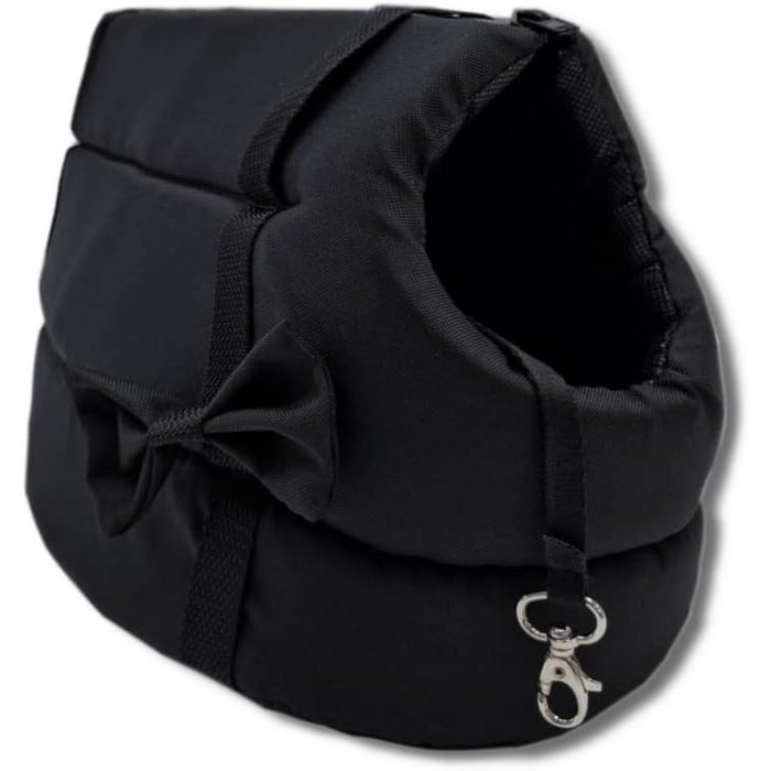 Сучасна переноска для собак та котів Odolplusz Elegante (чорна) - миюча, для маленьких/середніх, XS, S, L, M