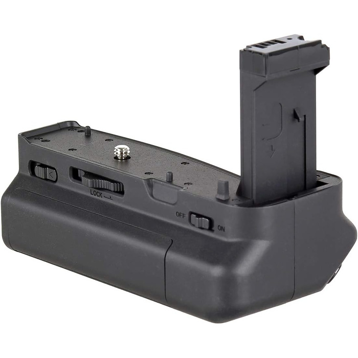 Грип для камери Canon EOS RP та R8 з двома акумуляторами, чорний (аналог EG-E1)