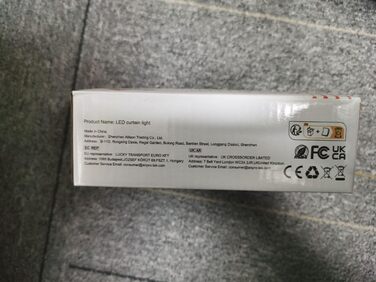 LED штора Anpro 3x3м, USB, 320 LED, 8 режимів, тепле світло - декор для дому