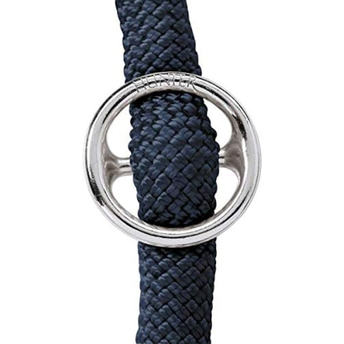 Сбруя Hunter Dressurhalsung FREESTYLE EIBY, синій колір, регулюється, м'яка та зручна, з зупинкою тяги, міцна та довговічна, для тренувань та прогулянок, розмір S