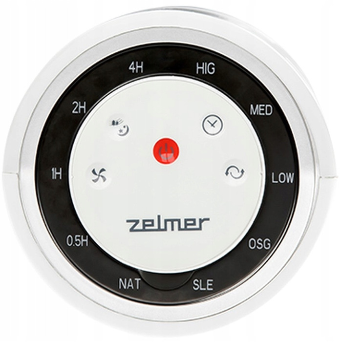 Колонний вентилятор Zelmer ZTW1500M, 45 Вт, з таймером