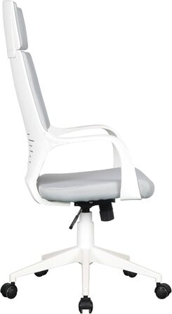 Офісне крісло SixBros. сірий/білий - 0898H/2253