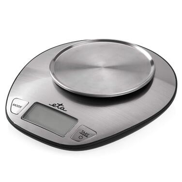 Кухонні ваги Dori з нержавіючої сталі - цифрові, LCD дисплей, програма для вимірювання молока та води, 5 кг