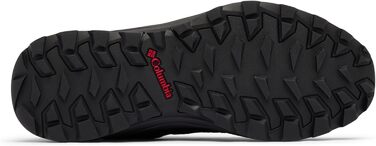 Чоловічі трекінгові черевики Columbia Redmond Iv Low Waterproof Mid Rise, чорний/червоний