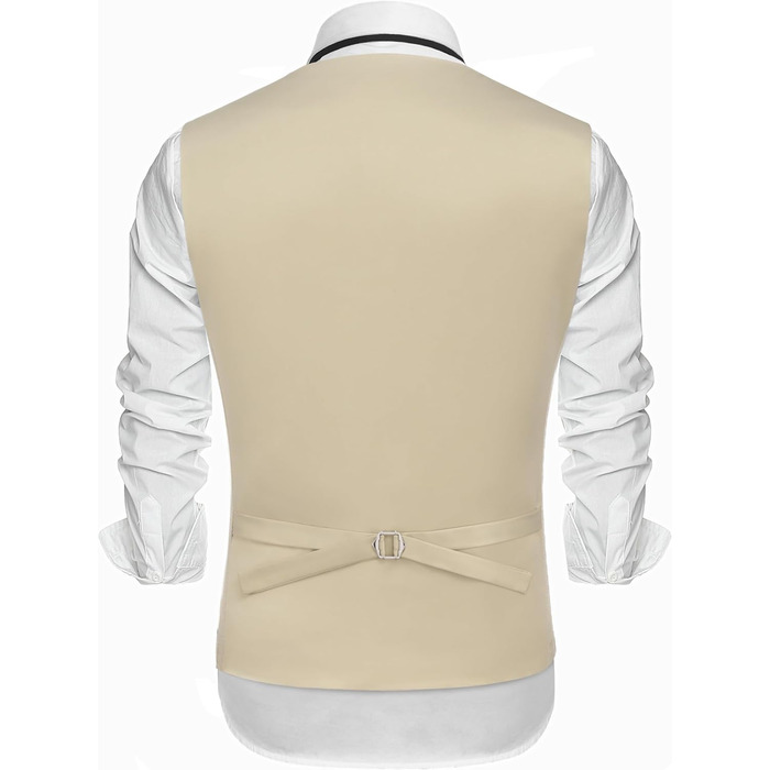 Жилет чоловічий COOFANDY, підходить до різних комірців, повсякденний, кольору пастельного сірого (S)