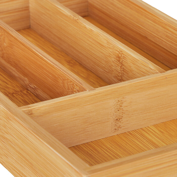 Relaxdays 4-Compartment Drawer Organizer