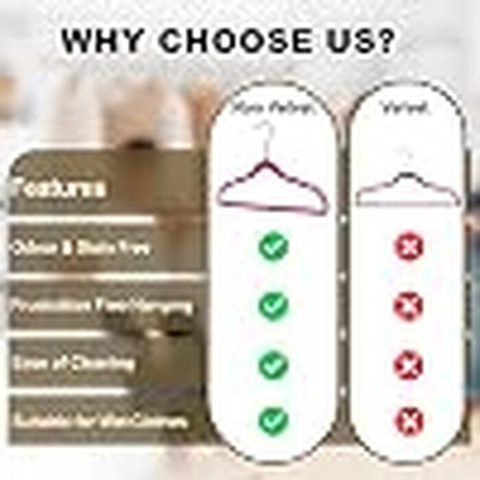 Дитячі пластикові вішалки для одягу Quality Hangers, компактні плечики з поворотним гачком для сорочок та суконь, рожеві, 35 см (30 шт)