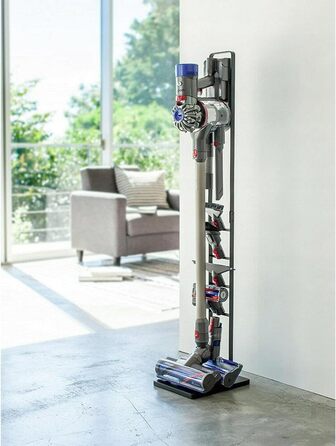 Підставка для пилососів Dyson – універсальна, 127 см, без свердління, з металевою основою