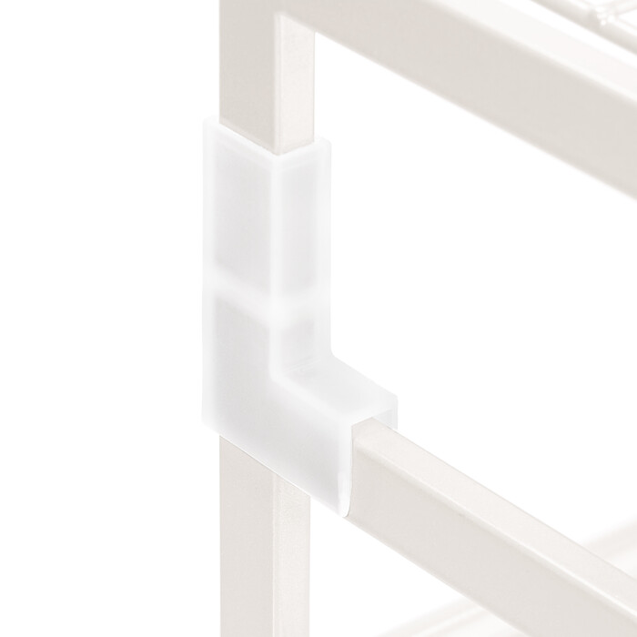 Relaxdays Stackable Shoe Rack, 4 Tiers
