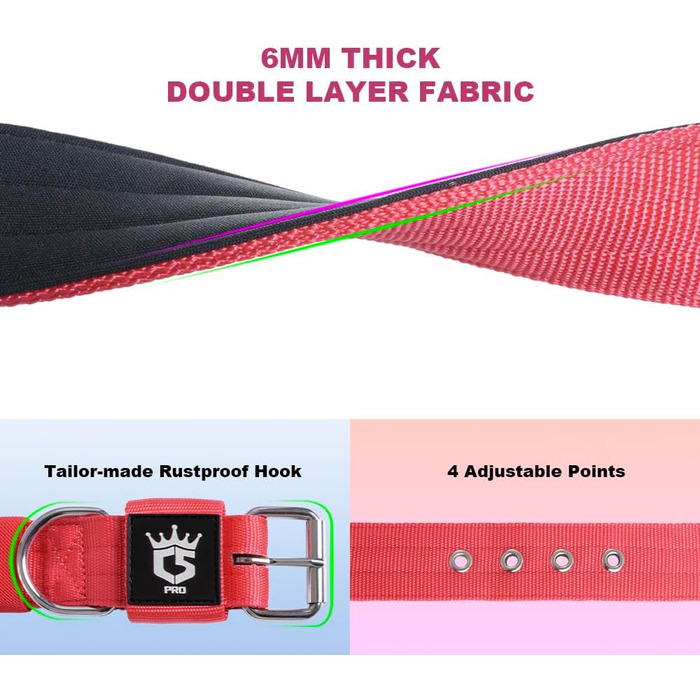 Тактичне нашийник для собак TSPRO, міцний нашийник з металевою застібкою, ширина 3,8 см, регульований, для середніх та великих собак (Camo Rosa M), розмір M (регульований 40-48 см), Camo Rosa