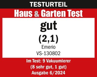 Вакуумний пакувальник Emerio з топовим оснащенням: пристрій для вакуумної упаковки з 3м рулону фольги + 5 шт. пакетів (20x30 см), з кріпленням для рулону фольги + різером, для фольгованих пакетів до 30 см шириною, 120 Вт