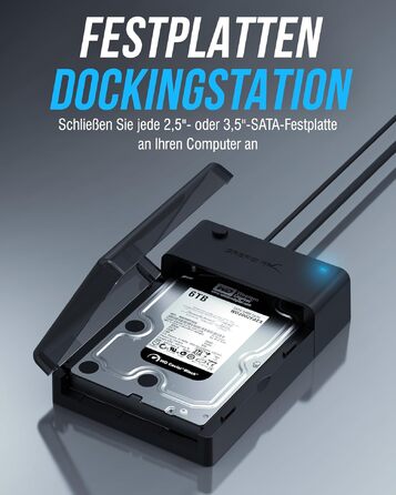 Док-станція Sabrent для HDD та SSD 2.5