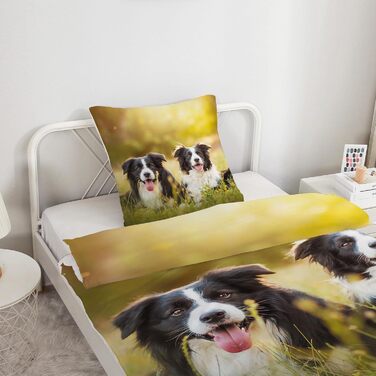 Бетwäшe для дiвчаток HOM Einhorn 135x200 - Рожева лiжка з райдугою, 2 шт. (пiдпiльнiк 80x80cm)