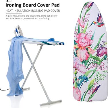 Чохол для гладильної дошки, бавовна, 140x50 см, для парогенератора, Стиль A