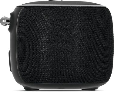 TechniSat DIGITRADIO BT 1: Портативна Bluetooth колонка з DAB+ радіо, годинник, будильник, USB-C, чорна