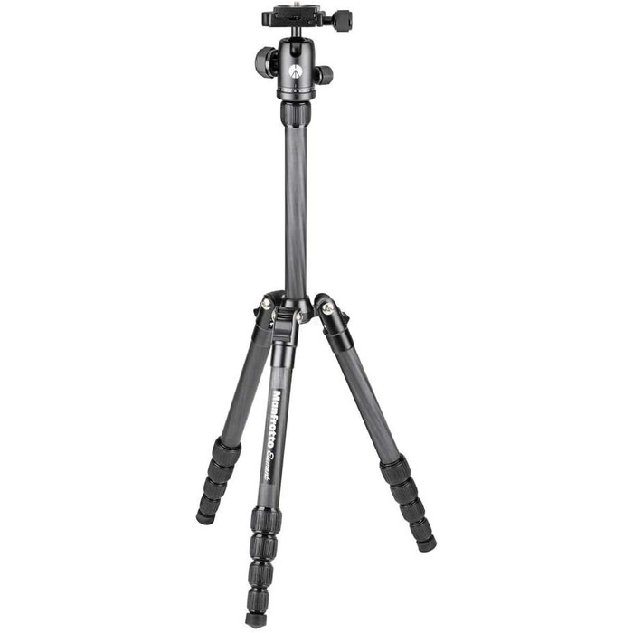 Штатив Manfrotto Element Traveller Carbon Kit, чорний, 143 см, карбон