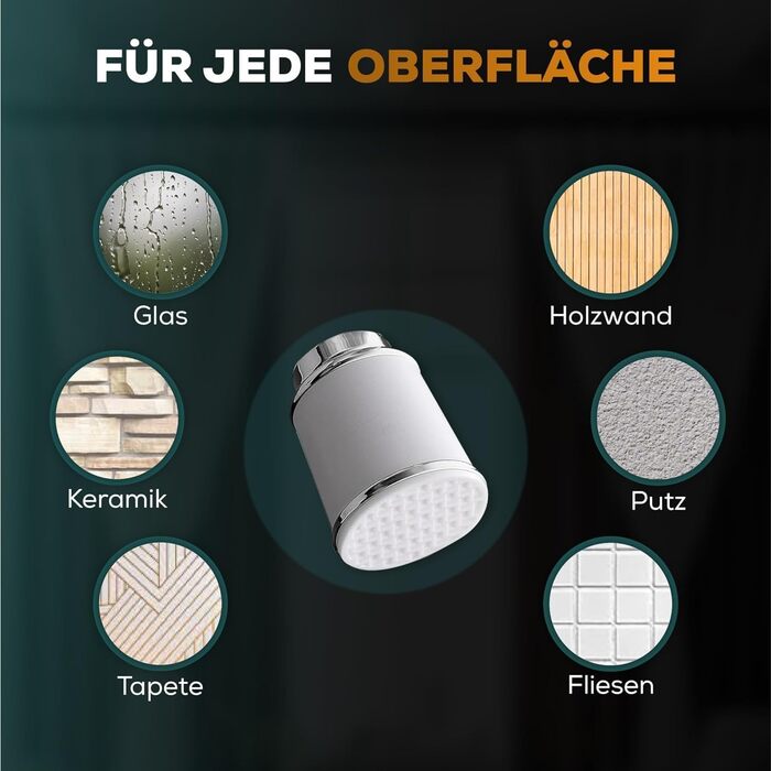 Штанга для штор Ø 32 мм, без свердління - для душу, вікна, кімнати, кухні (270-320 см, Біла)