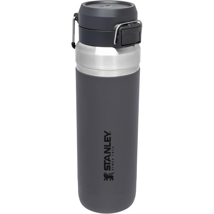 STANLEY Quick Flip Go Bottle, 680 ml, (1065 ml, Anthracite)