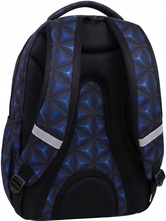 Багатофункціональний шкільний рюкзак CoolPack, чорно-синій, 28 л