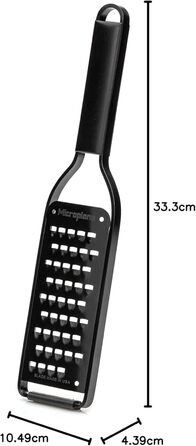 Терка Microplane Black Sheep для цитрусових, пармезану, імбиру, шоколаду та мускатного горіха (нержавіюча сталь, США, груба)
