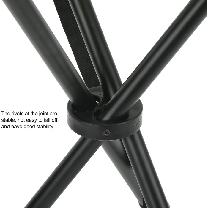 Складаний стілець-табурет, 200 кг, неслизький, стабільний, для відпочинку на природі, риболовлі, кемпінгу, пікніків (зелений)