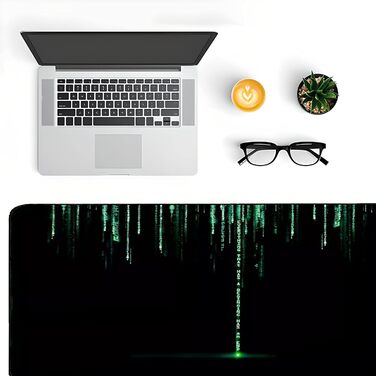 Килимок для миші Rotoo Gaming XXL 90x40 см, чорний, для геймінгу, антиковзаюча поверхня, покращує точність та швидкість