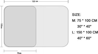 Флатуша плед для собак та котів LeerKing, 100 x 150 см, сірий. Двошаровий, м'який, для дивана, ліжка, авто. Можна прати.