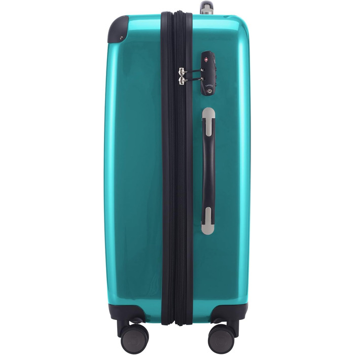 Чемодан Hauptstadtkoffer ALEX, 75 см, 119 л, розширюваний, з TSA-замком, 4 колеса, колір: яблучно-зелений (SET S+M+L)